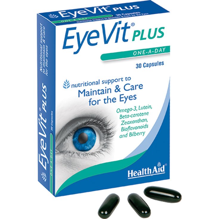 Health Aid Eyevit Plus 30 Caps