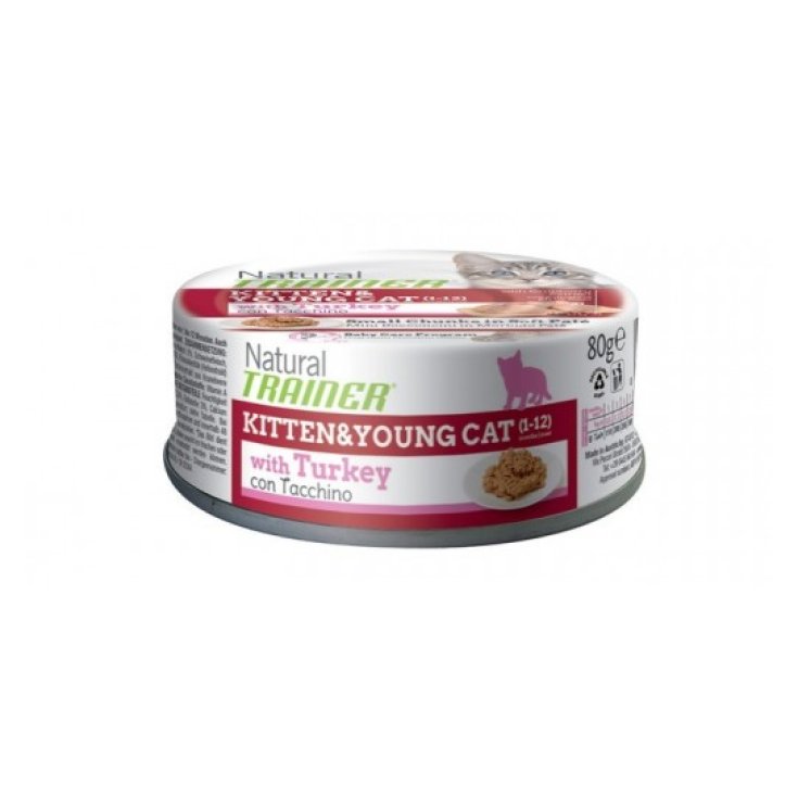 Trainer Natural Kitten & Young Patè Pour Chats 80g