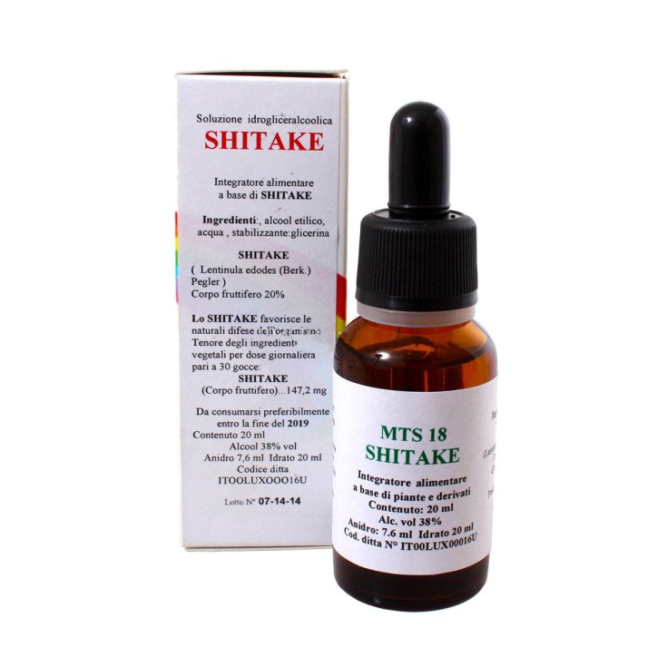 MTS18 Shitake Gouttes Complément Alimentaire 20ml