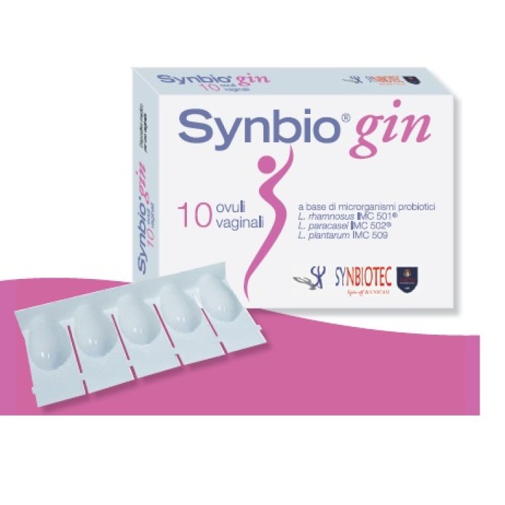 Synbiotec Synbiogin 10 Ovules Vaginaux