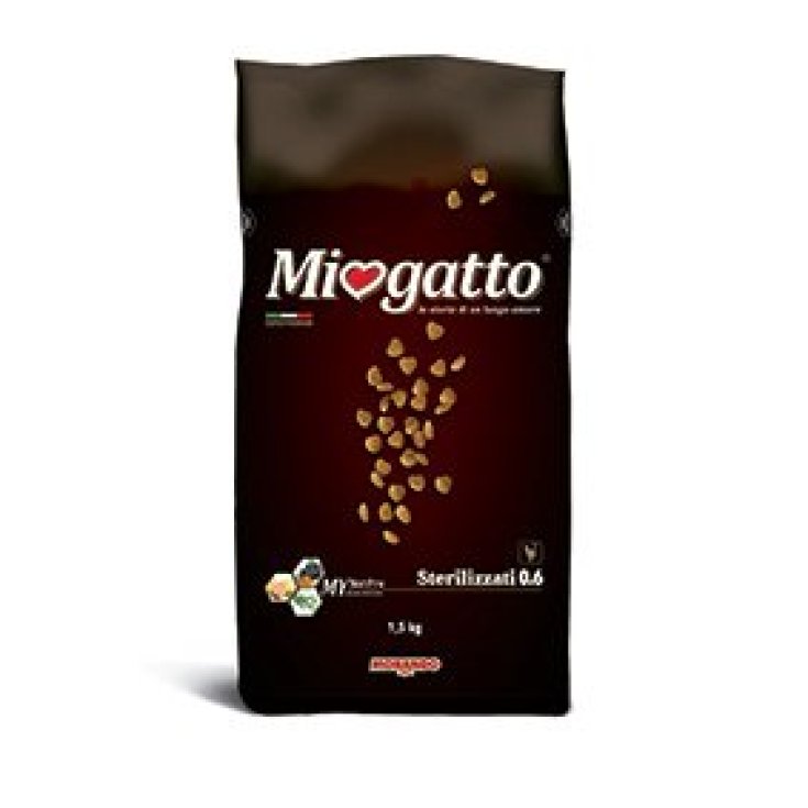 Morando Miogatto Stérilisé 0,6 Poulet Croquants 1,5kg