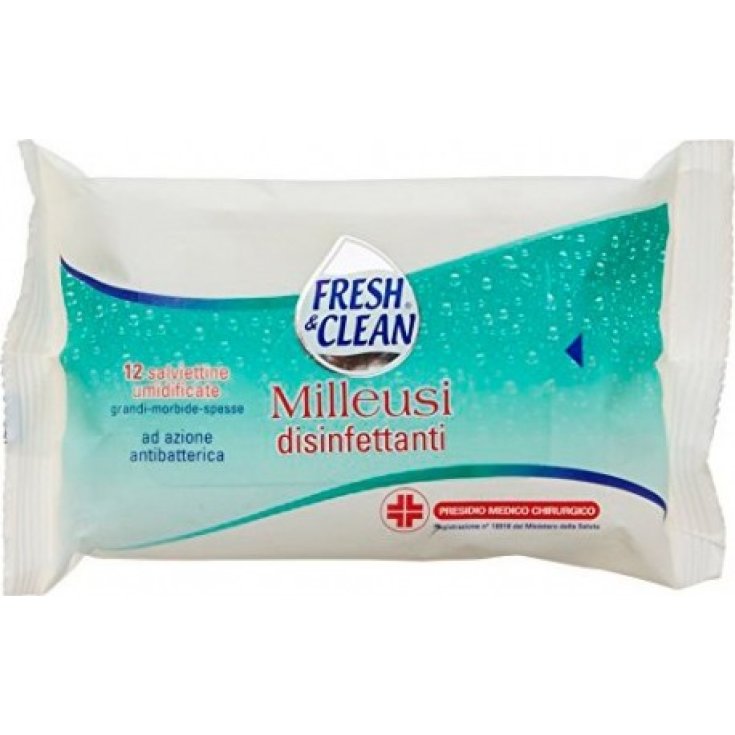 LINGETTES FRESH & CLEAN DISINF 12 PCS