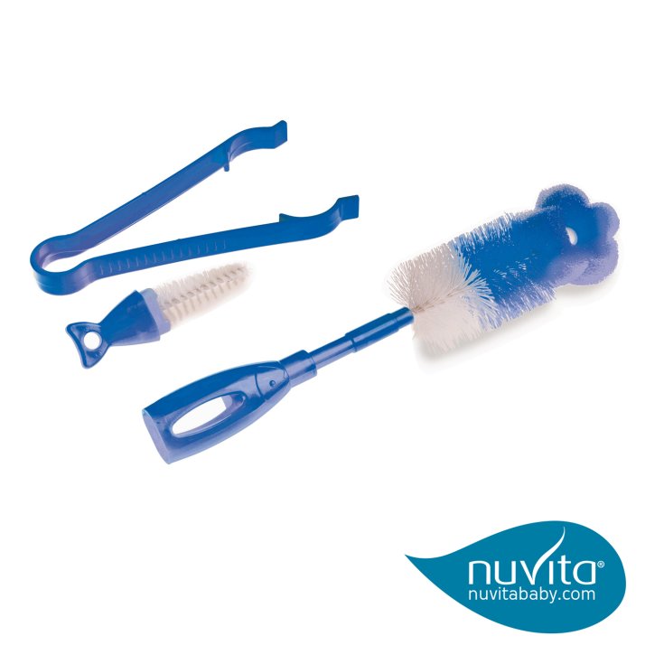 Nuvita Bottle Cleaner 3 en 1 Bleu