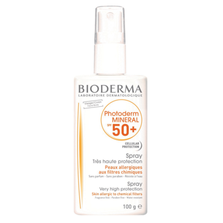Bioderma Photoderm Mineral Spf50 + Peaux Allergiques Aux Filtres Chimiques 100 g