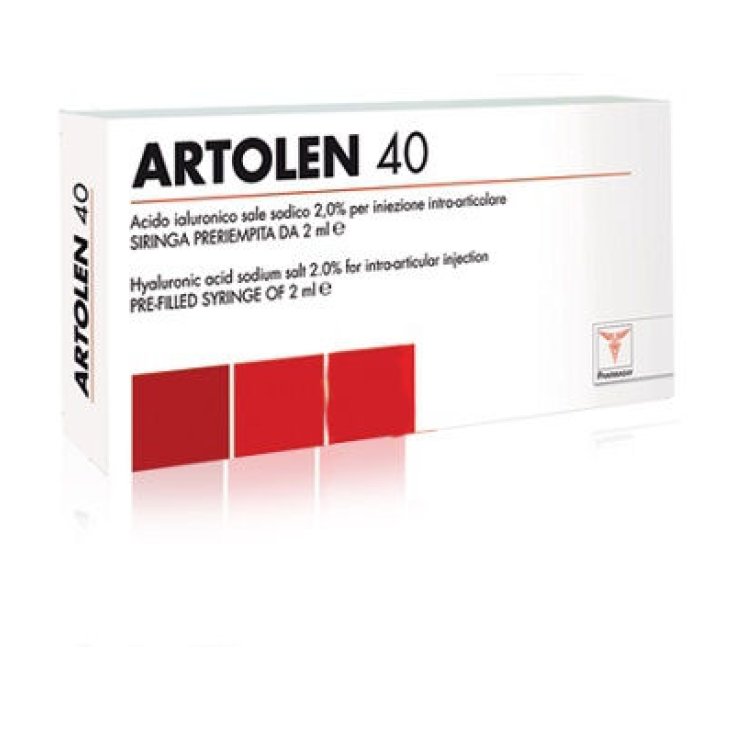 Artolen 40 Seringue Intra-Articulaire Acide Hyaluronique 2 ml
