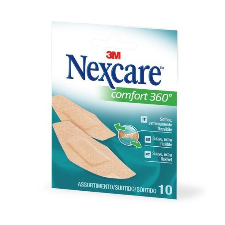 Nexcare Comfort360 Patchs 10 Pièces