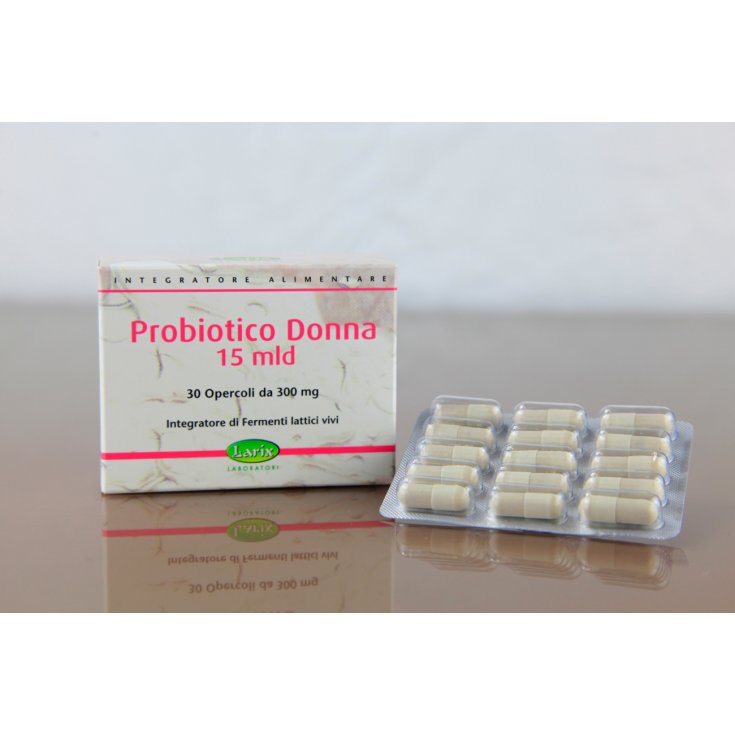 Larix Laboratories Probiotique Femme 15 Milliards 30 Gélules