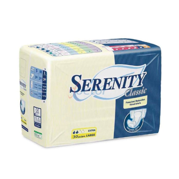 Serenity Couche Culotte Classique Extra Large Oc 30 Pièces