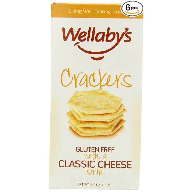 Wellaby's Crackers Fromage Classique Sans Gluten 110g