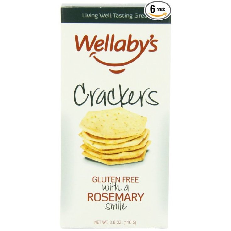 Wellaby's Crackers Romarin Sans Gluten 110g