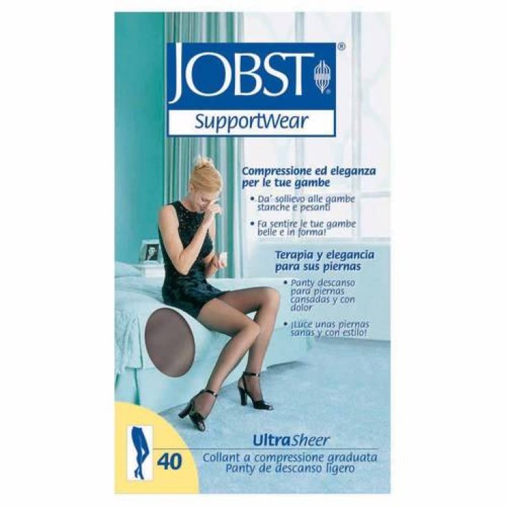 Jobst Ultra Sheer 5-10mmHg Collant Couleur Noir Taille 2