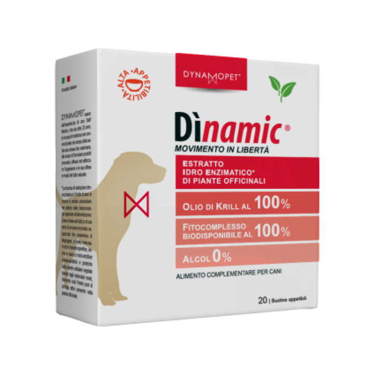 Dynamopet Dìnamic Movimento In Libertà Complément alimentaire 20 sachets x2,5ml