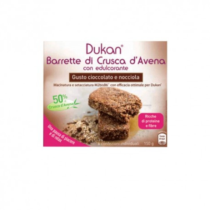 Dukan Barre Son d'Avoine Chocolat Noisette 150g