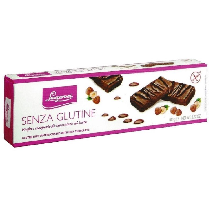 Lazzaroni Gaufrettes Enrobées De Chocolat Sans Gluten 100g