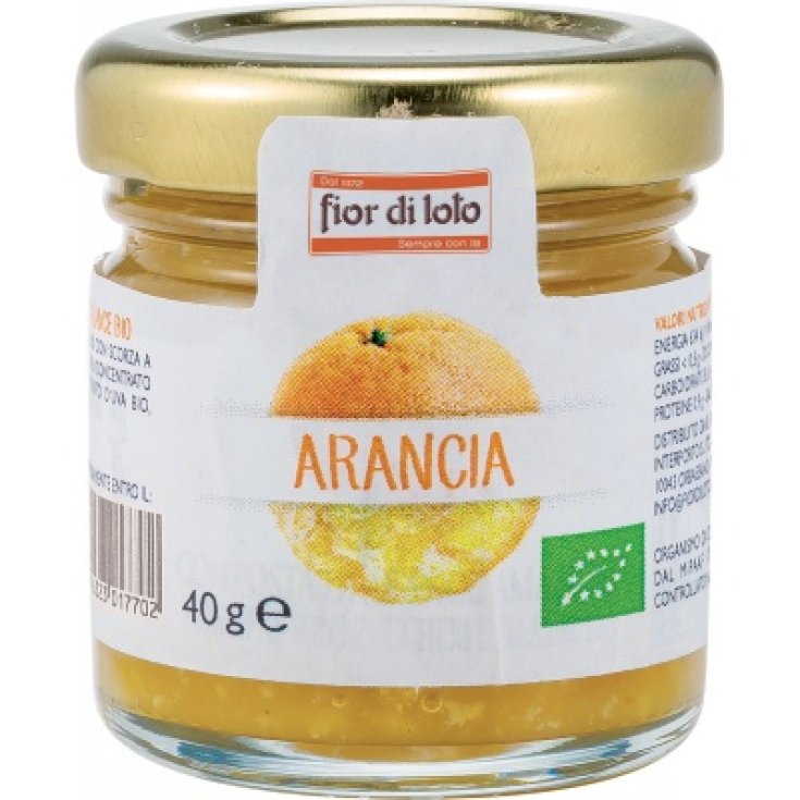 Fior Di Loto Mini Compote à l'Orange Bio 40g