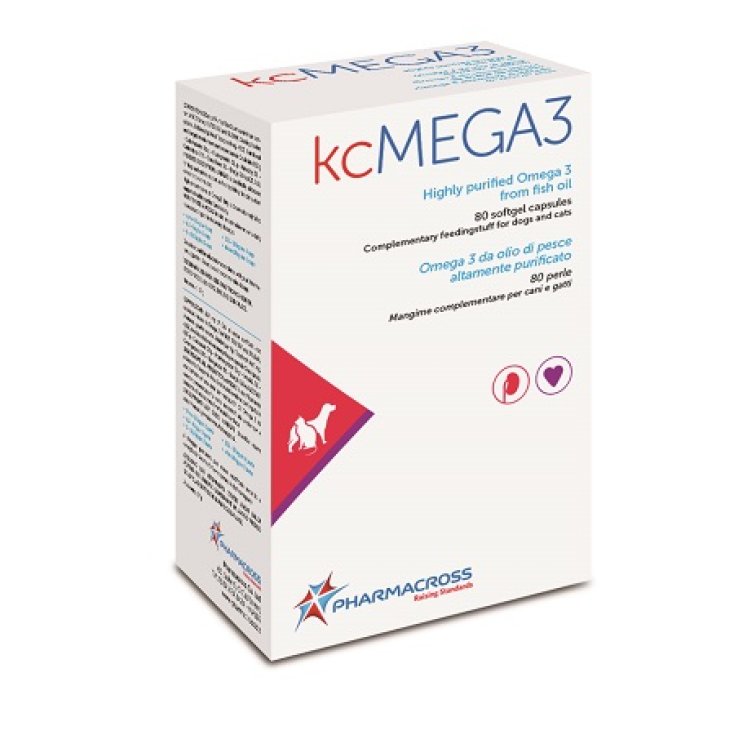 Pharmacross Kcmega3 Complément Alimentaire 80 Perles