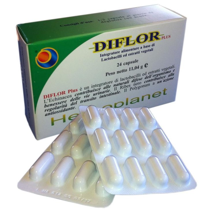 Herboplanet Diflor Plus Complément Alimentaire 24 Gélules