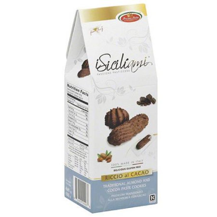 iSiciliami Riccio Al Cacao Pâtisseries Sans Gluten 125g