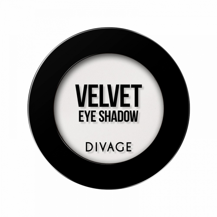 Divage Velvet Eye Shadow Fard à Paupières Mat 7303 Blanc de glace