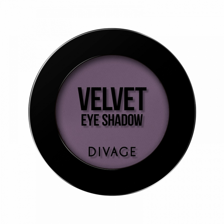 Divage Velvet Eye Shadow Fard à Paupières Mat 7317 Violet Foncé