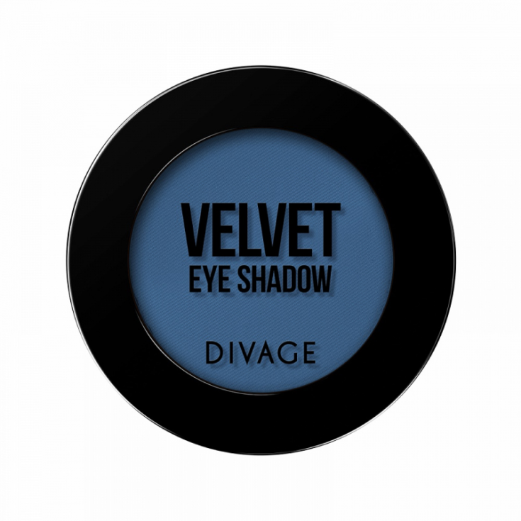 Divage Velvet Eye Shadow Fard à Paupières Mat 7318 Bleu Sopphire