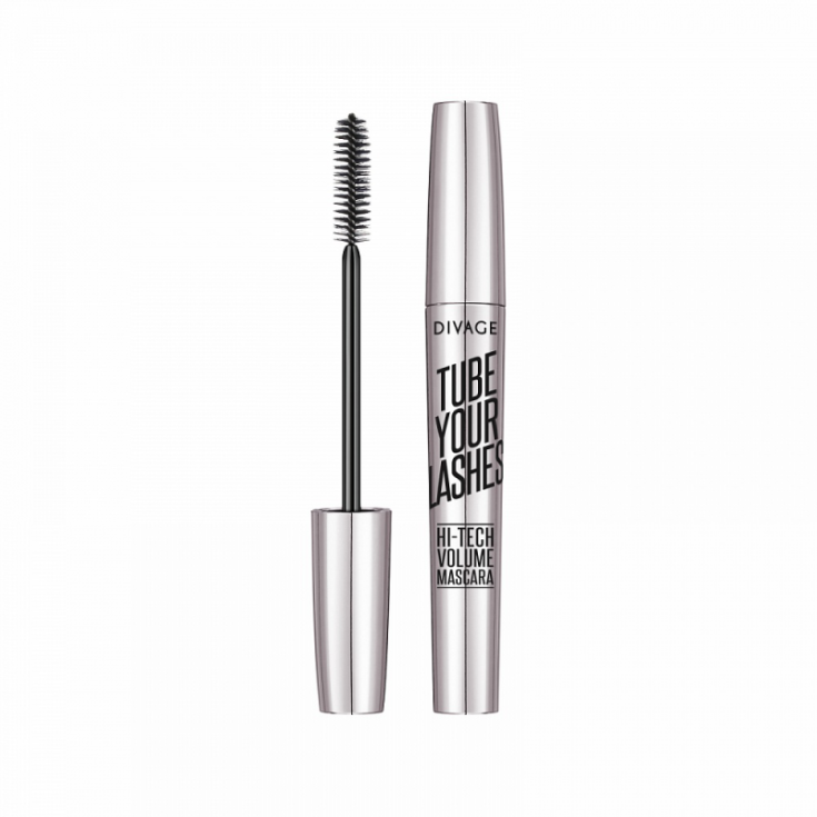 Divage Tube Vos Cils Mascara Hi-Tech Volume 01 Noir