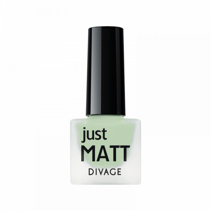 Divage Just Matt Vernis à Ongles Effet Mat 10 Vert Clair