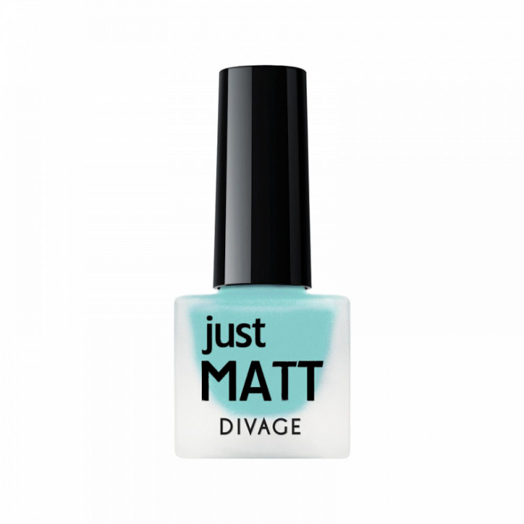 Divage Just Matt Matt 12 Ongles Vert Bleu