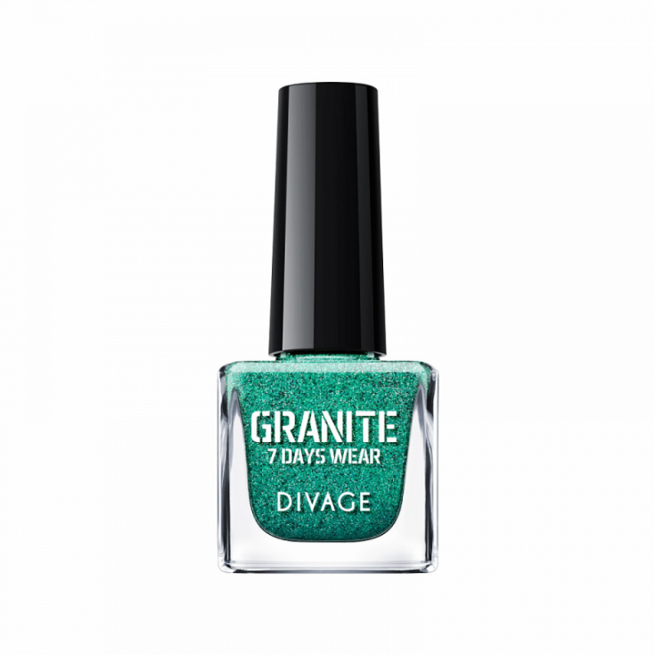 Divage Granite Vernis à Ongles Effet Granit 09 Vert