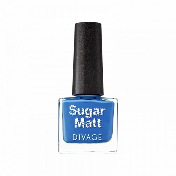 Divage Sugar Matt Vernis à Ongles Effet Mat 07 Bleu