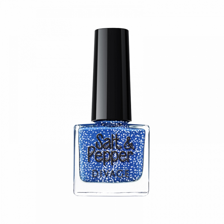 Divage Salt & Pepper Vernis à Ongles Effet Sel-Poivre 07 Blue Note