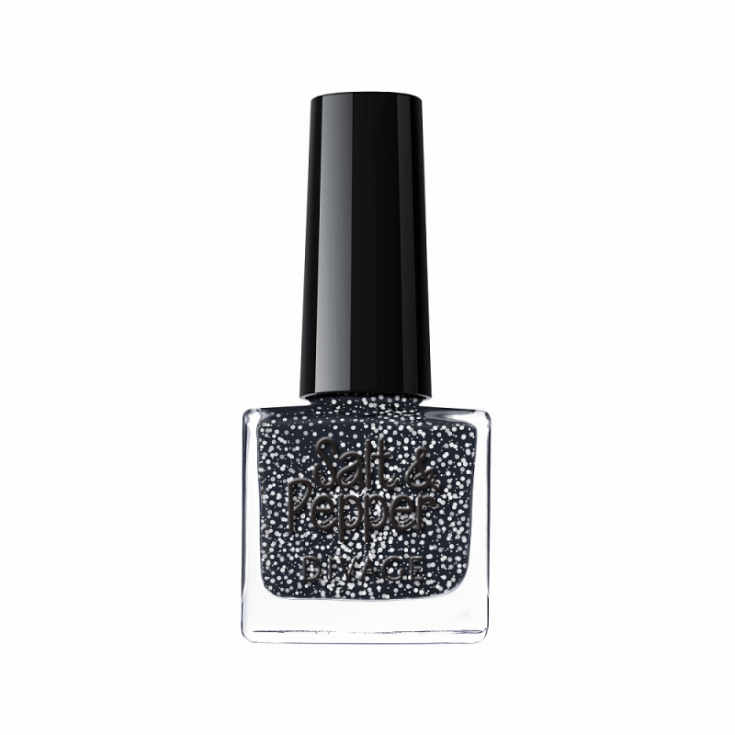 Divage Salt & Pepper Vernis à Ongles Effet Sel-Poivre 10 Noir