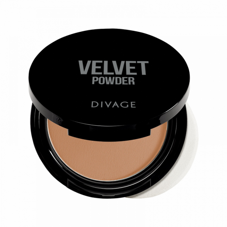 Divace Velvet Powder Poudre Compacte 5202 Beige Foncé