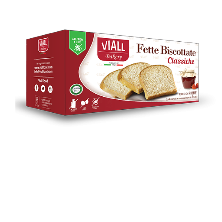 Viall Biscottes Sans Gluten Et Sans Lactose 200g
