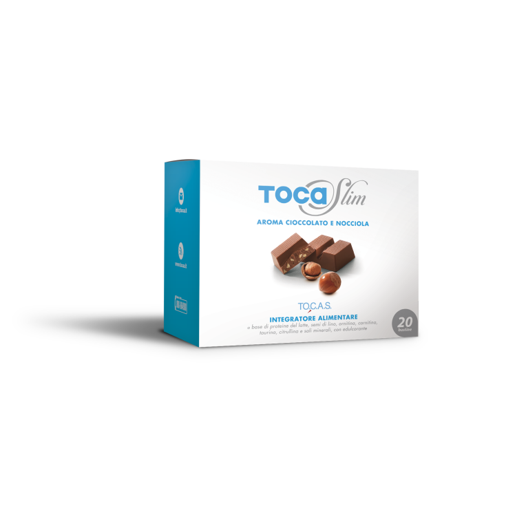 TO.CAS Tocaslim Chocolat / Noisette Complément Alimentaire 20 Sachets