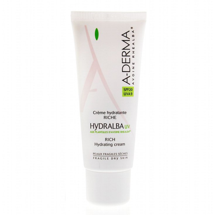 Aderma Hydralba Uv Crème Riche