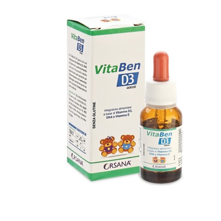 Vitaben D3 Gouttes Complément Alimentaire 15 ml