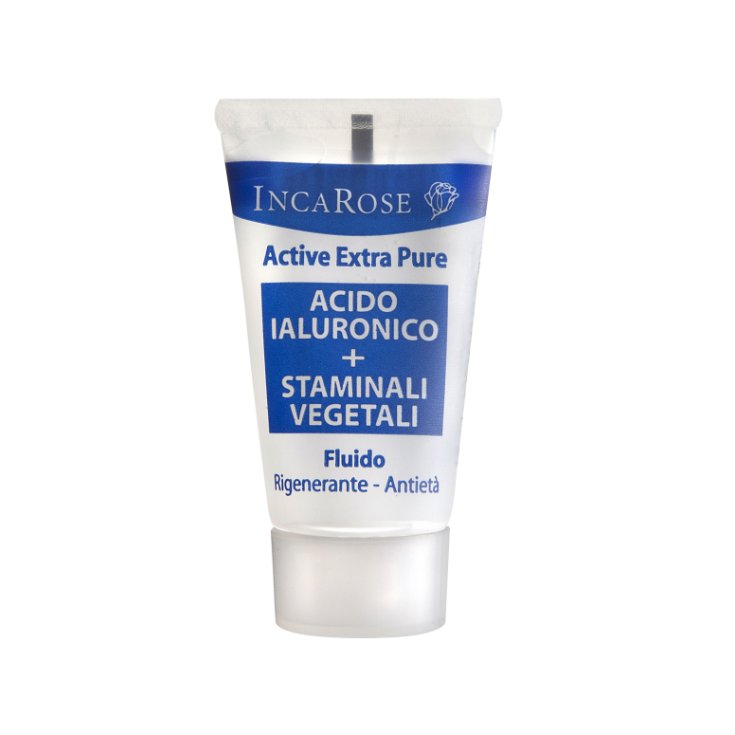 Incarose Active Crème Acide Hyaluronique Extra Pur + Tiges Végétales 18 ml