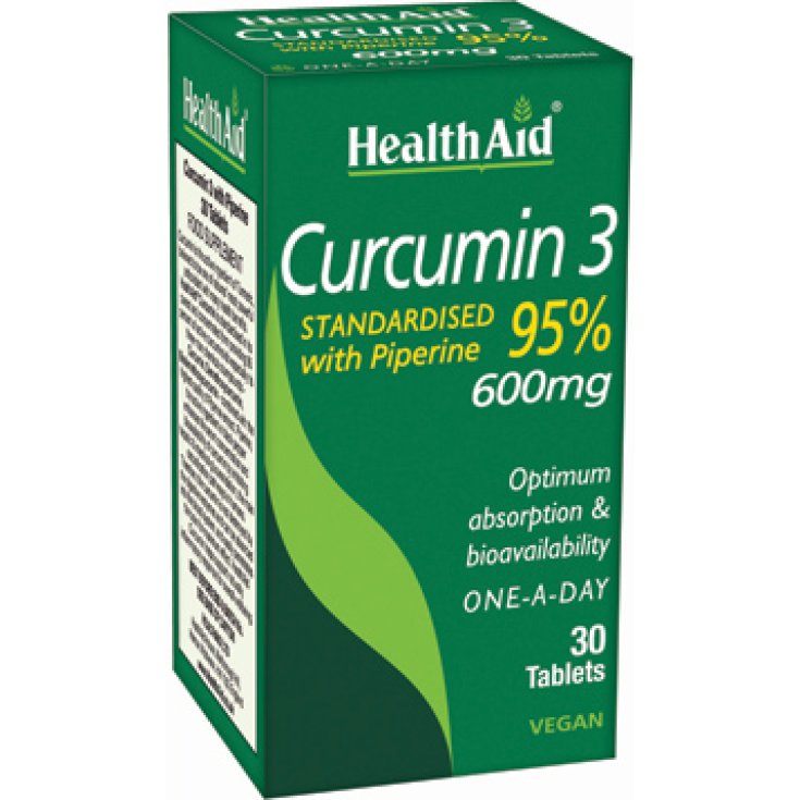 Health Aid Curcumine 3 30 Comp