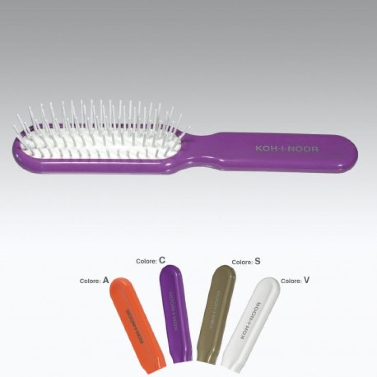 Koh-I-Noor Brosse Pneumatique Rectangulaire Avec Pointes Cylindriques En Plastique Couleur Violet COD 8108C