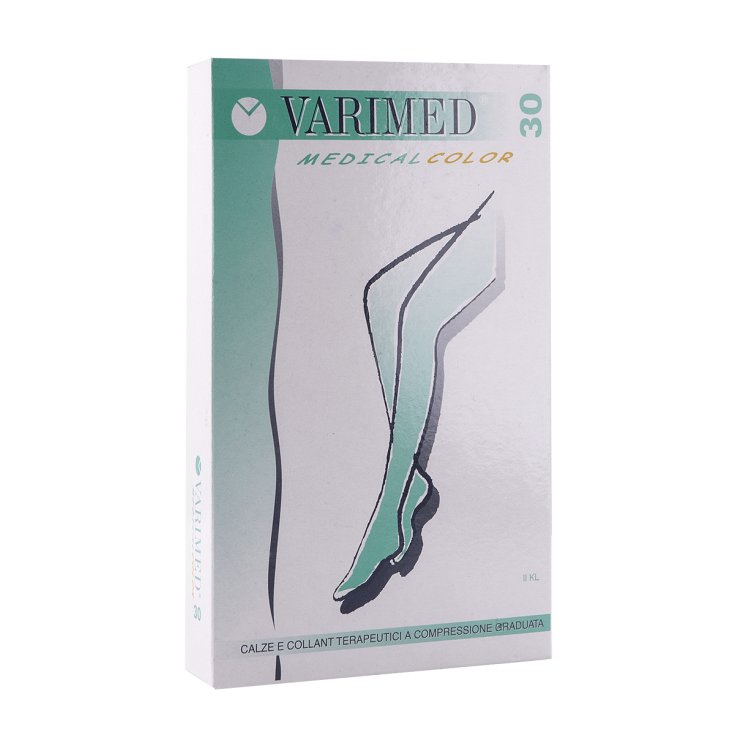 Varimed 30 Medical Color Mi-Bas Couleur Noir Taille 5