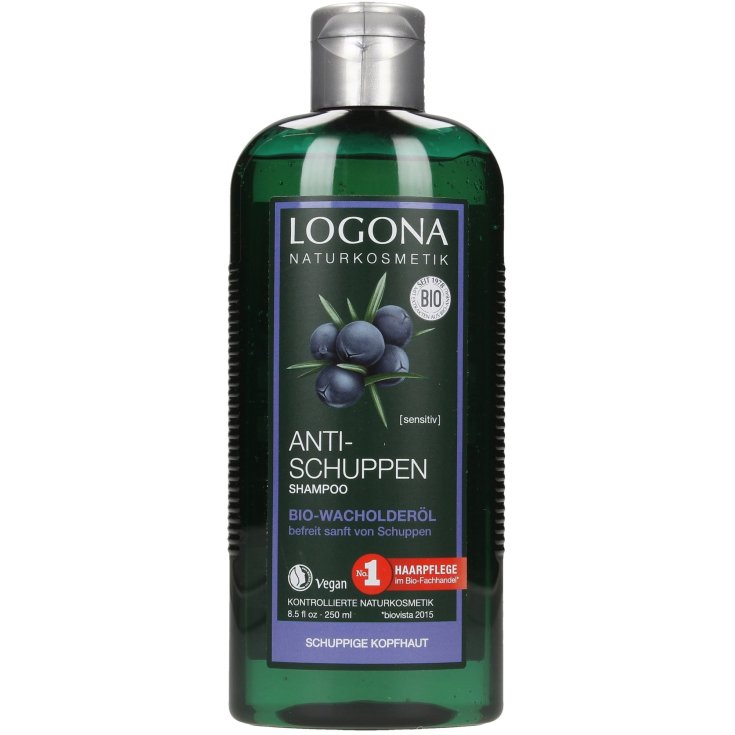 Logona Shampooing Antipelliculaire À L'Huile De Genévrier 250 ml
