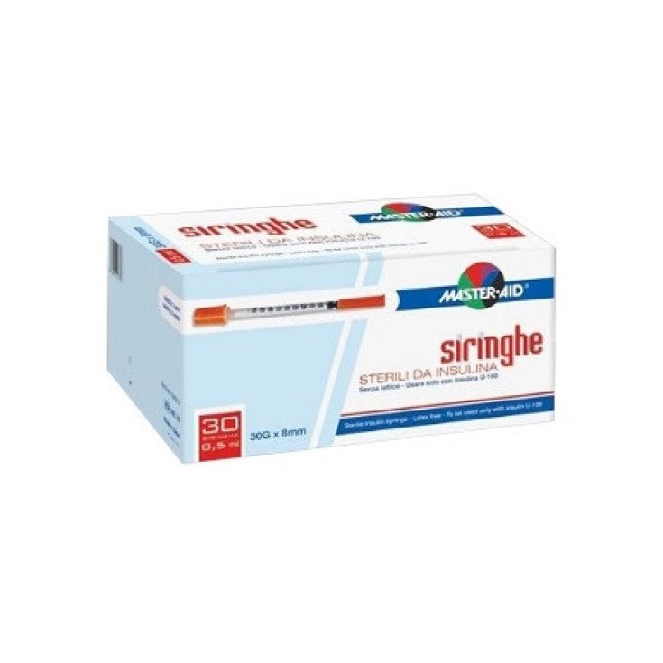 Master-Aid Seringues stériles à base d'insuline G30 0,5 ml 30 pièces