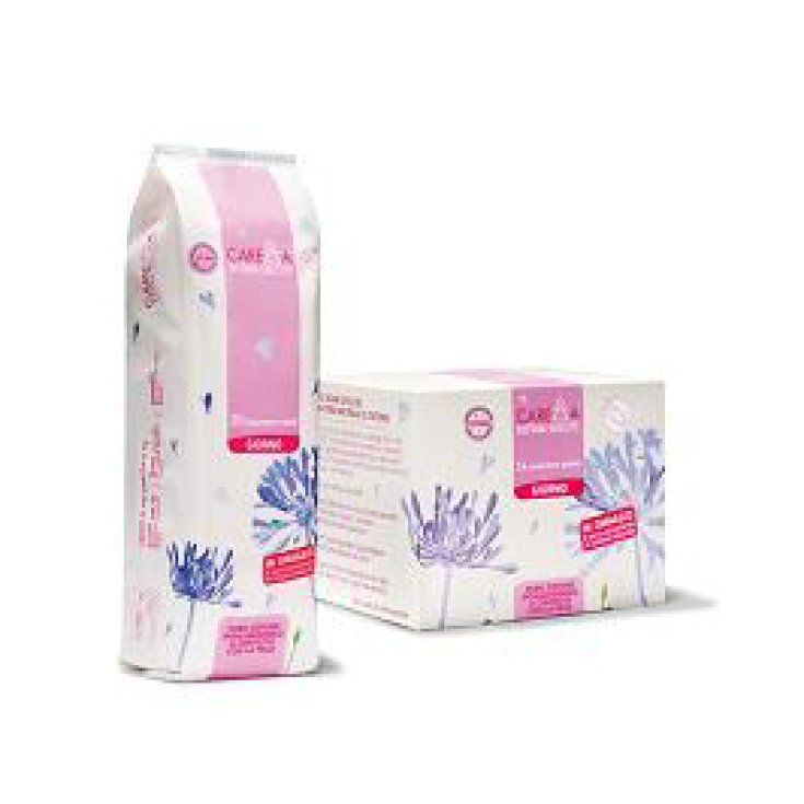 Intimate Caress Health Absorbant Day With Wings 20 pièces étalées