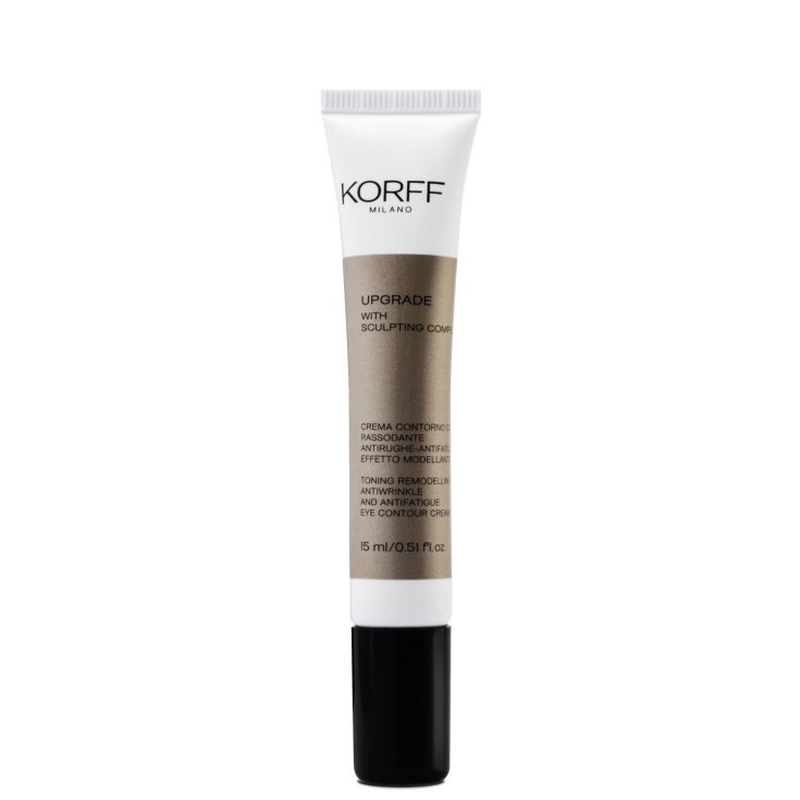 Korff Upgrade Crème Contour des Yeux Raffermissante Anti-Rides-Anti-Fatigue Effet Modelant 15 ml