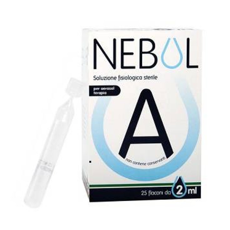 Nebul Solution Physiologique 25 Flacons x2ml