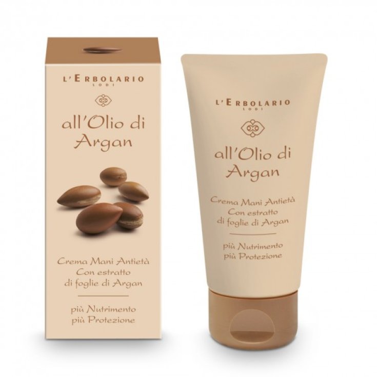 L'Erbolario à l'Huile d'Argan Crème Mains Anti-âge 75ml