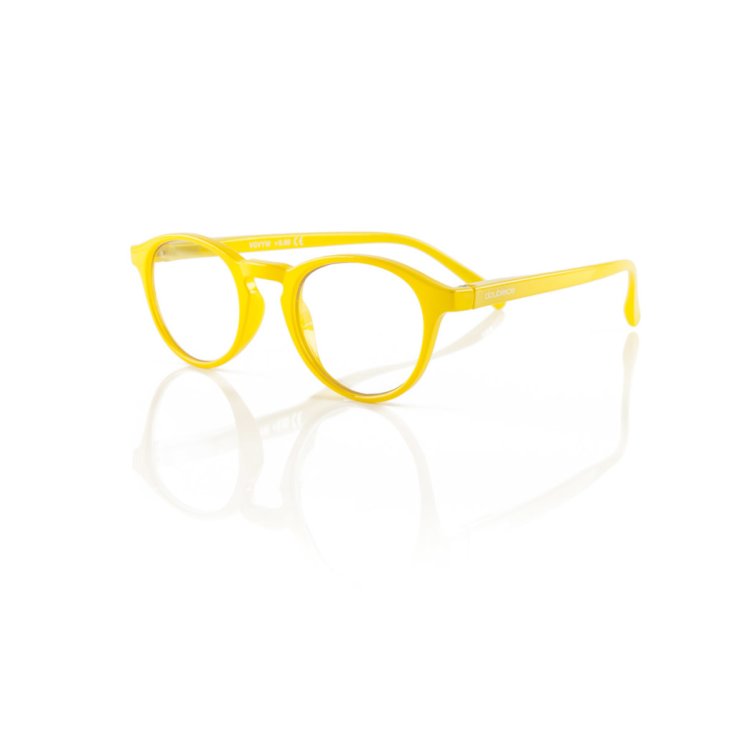 Lunettes Doubleice Vintage Jaune + 2.00 Dioptries