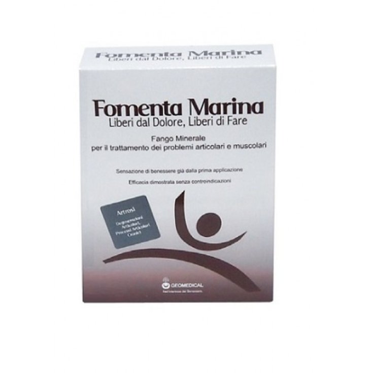 Fomenta Marina Mineral Mud pour le traitement des problèmes articulaires et musculaires 5 sachets x150g