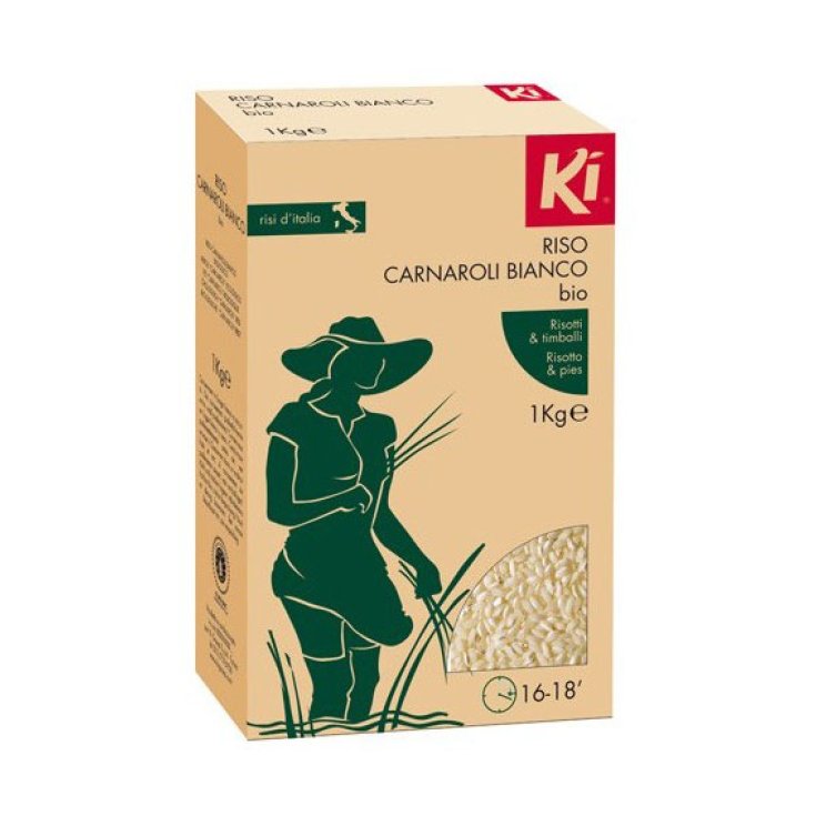 Ki Group Riz Carnaroli Blanc 1kg